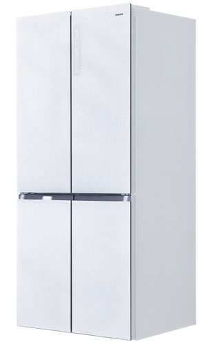 Многокамерный холодильник Centek CT-1746 NF White Glass — фото 4