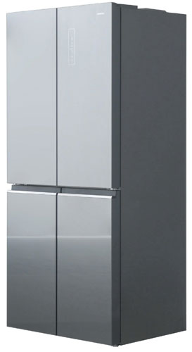 Многокамерный холодильник Centek CT-1745 NF Gray Glass — фото 4