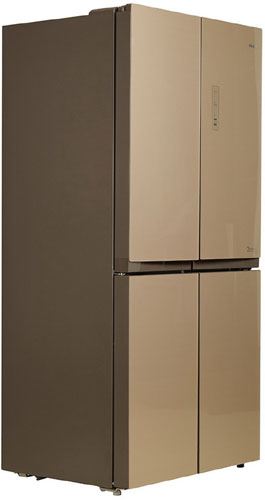 Многокамерный холодильник Centek CT-1756 NF Beige Glass — фото 4
