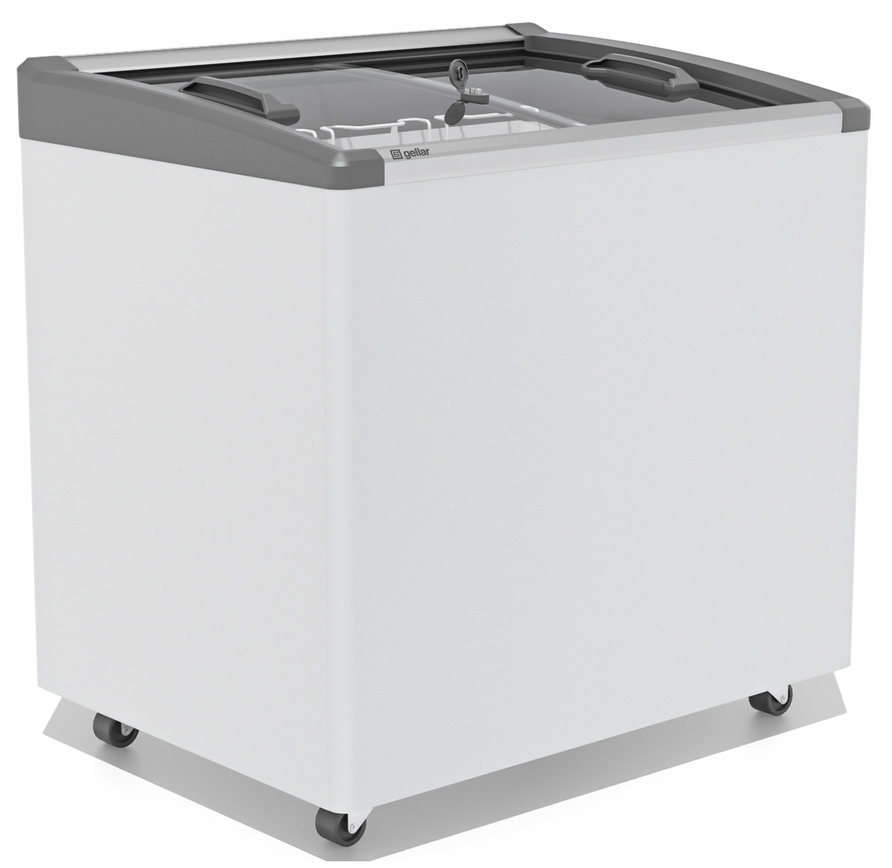 Морозильный ларь Gellar FG 250 E серый