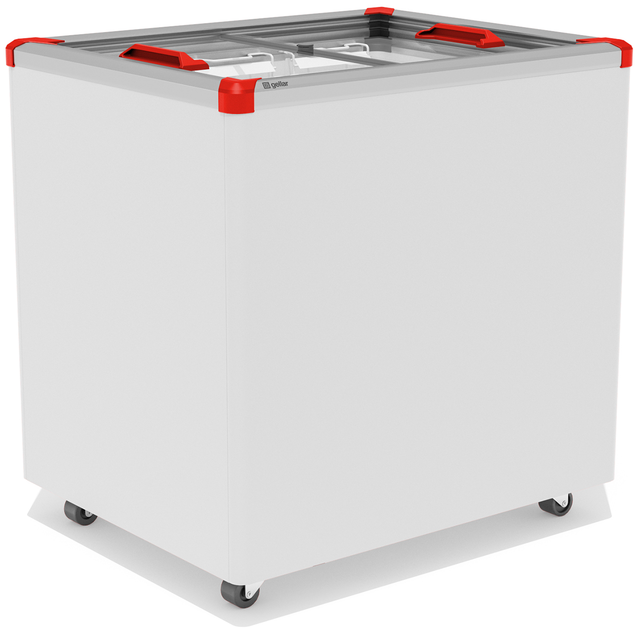Морозильный ларь Gellar FG 250 C красный