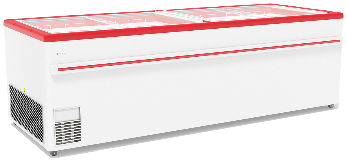 Морозильный ларь Frostor F 2500 B красный