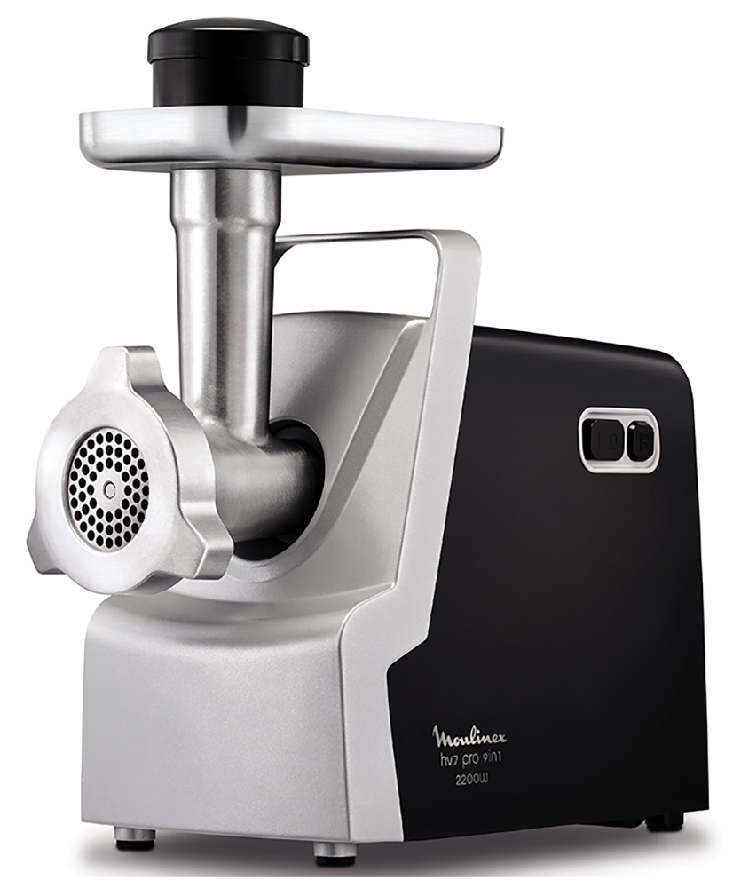 Мясорубка Moulinex HV7 ME548810, серебристый/ черный