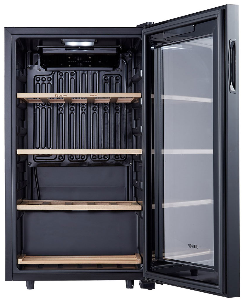 Винный шкаф Libhof GM-34 Black — фото 3
