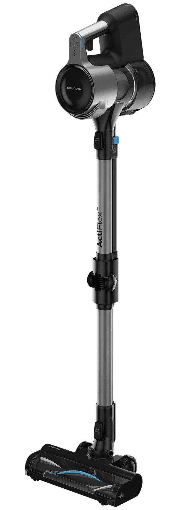 Пылесос вертикальный Grundig VCP 8931, черный/серебристый