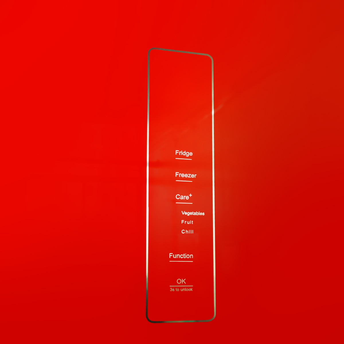 Многокамерный холодильник Centek CT-1745 NF Red Glass — фото 3