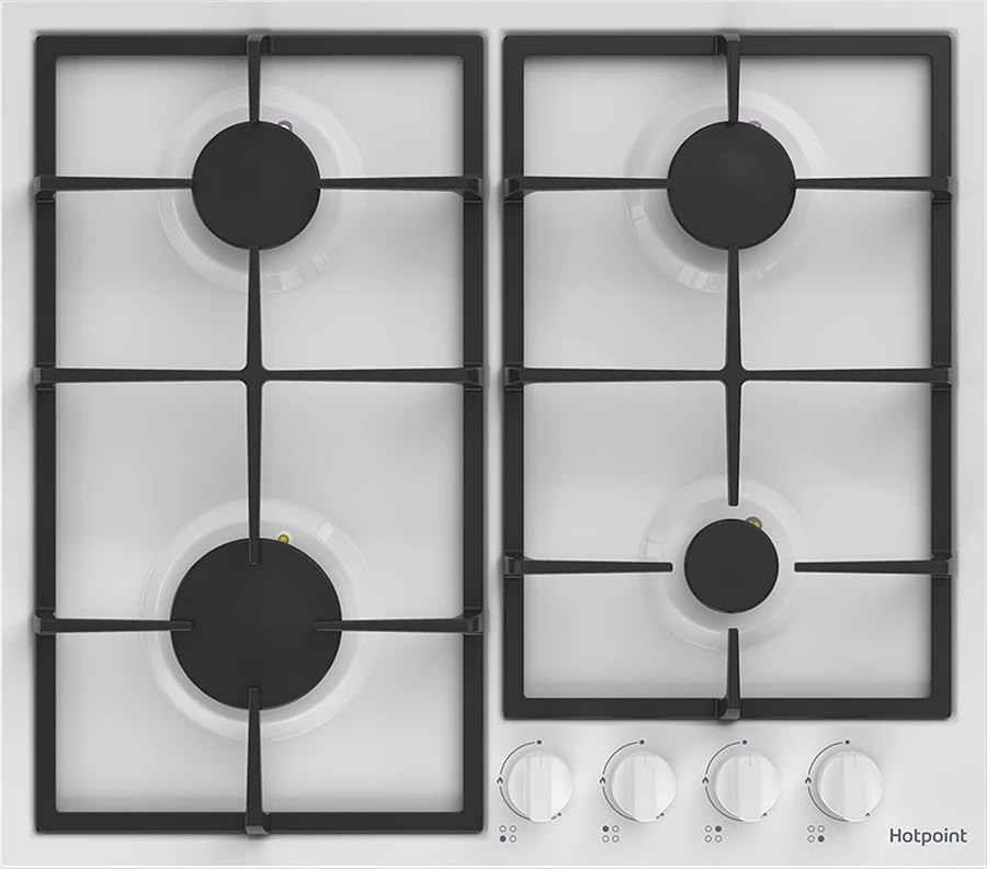 Газовая варочная панель Hotpoint HGMT 642 WH