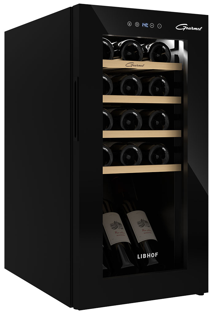 Винный шкаф Libhof GM-15 black — фото 2