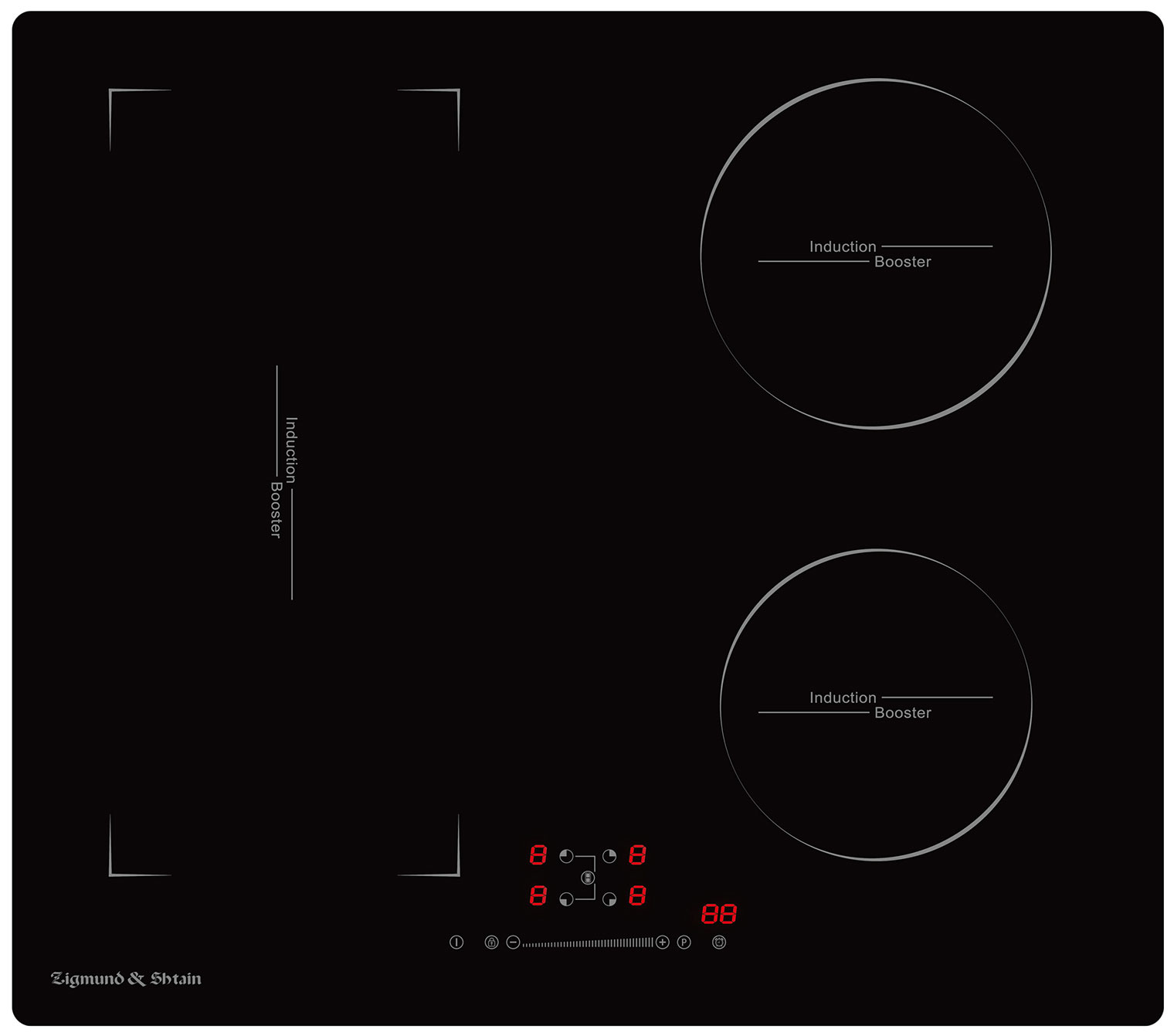 Электрическая варочная панель Zigmund & Shtain CI 46.6 B