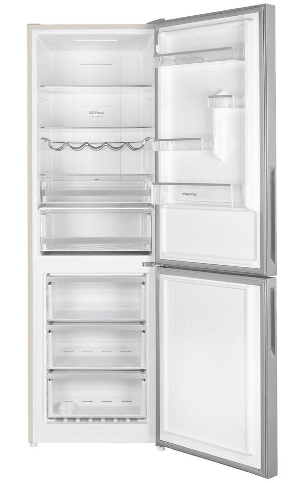 Двухкамерный холодильник Maunfeld MFF185NFBG Inverter — фото 3