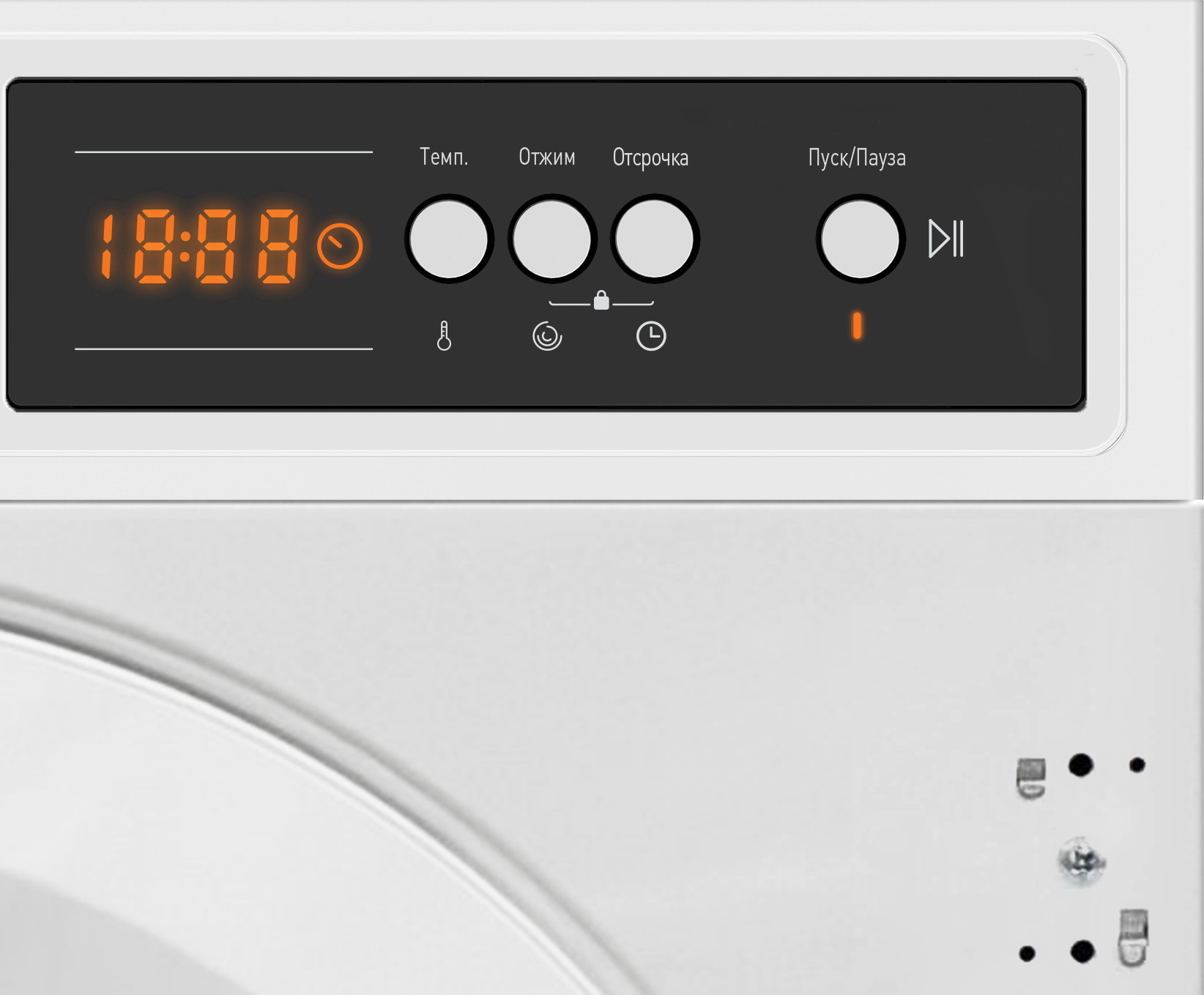 Встраиваемая стиральная машина Vestel WMBI7100T1W — фото 2