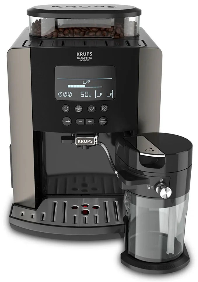 Кофемашина автоматическая Krups Arabica EA819E10 черный — фото 2
