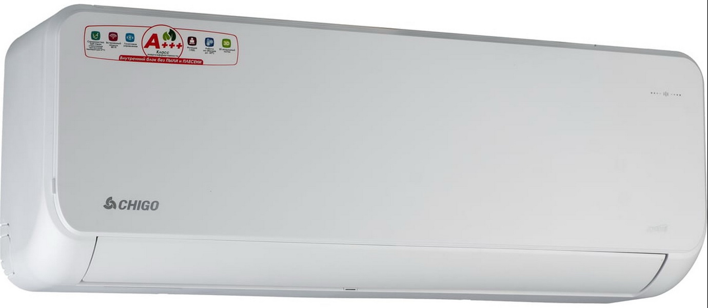 Кондиционер сплит-система Chigo CS-25V3G-1K268/White SUNRISE Inverter — фото 2