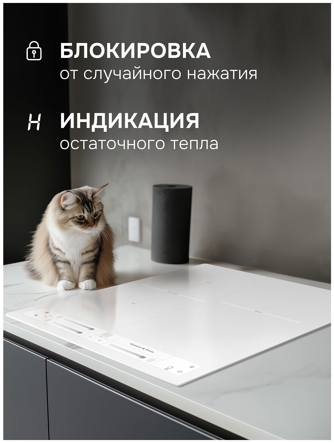 Электрическая варочная панель Zigmund & Shtain CI 24.4 W — фото 3