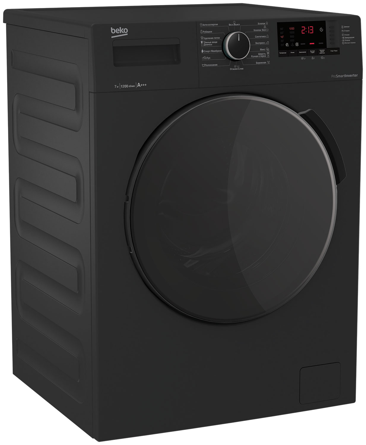 Стиральная машина Beko RPE78612A, антрацит — фото 2