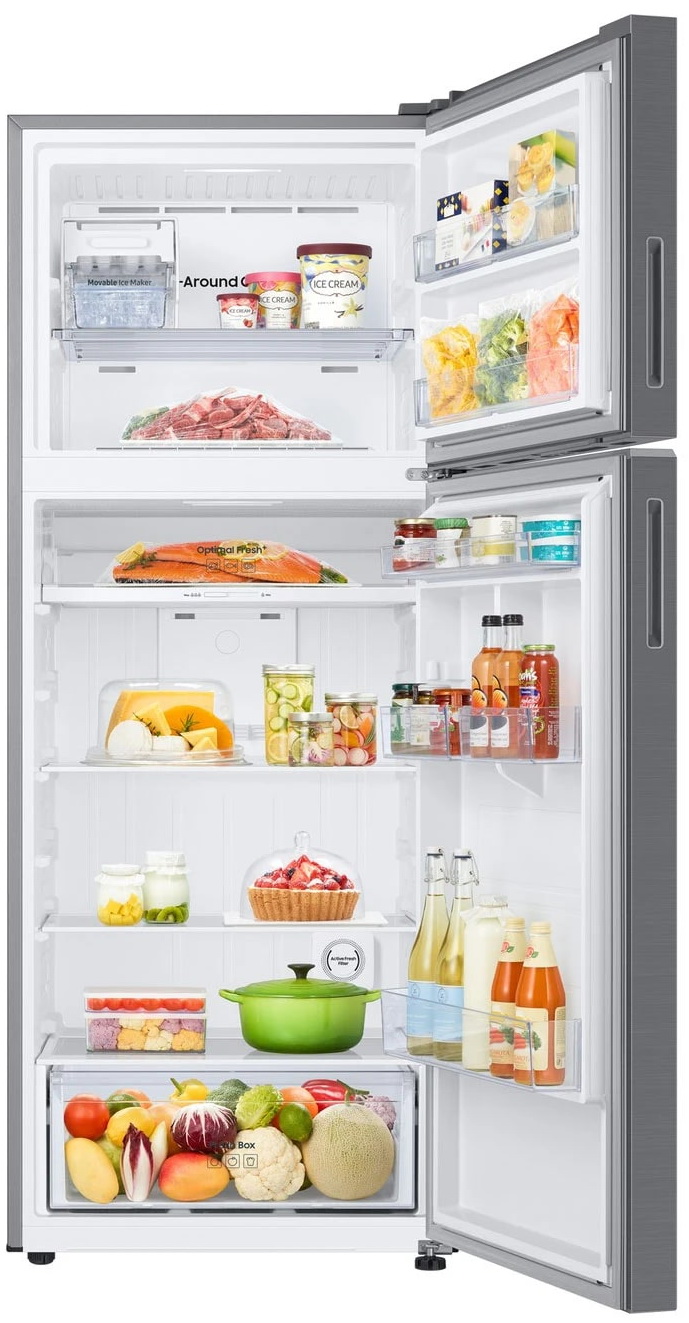 Двухкамерный холодильник Samsung RT47CG6442S9WT серебристый — фото 2