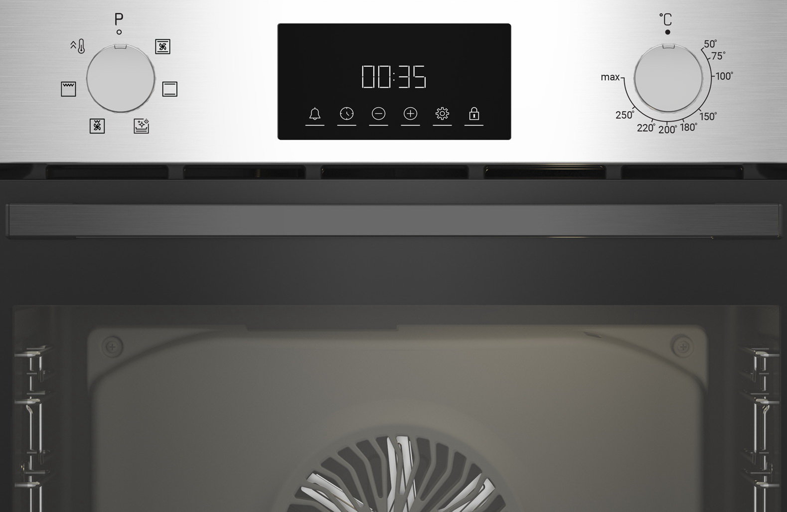 Электрический духовой шкаф Indesit IBFTE 2434 IX — фото 2