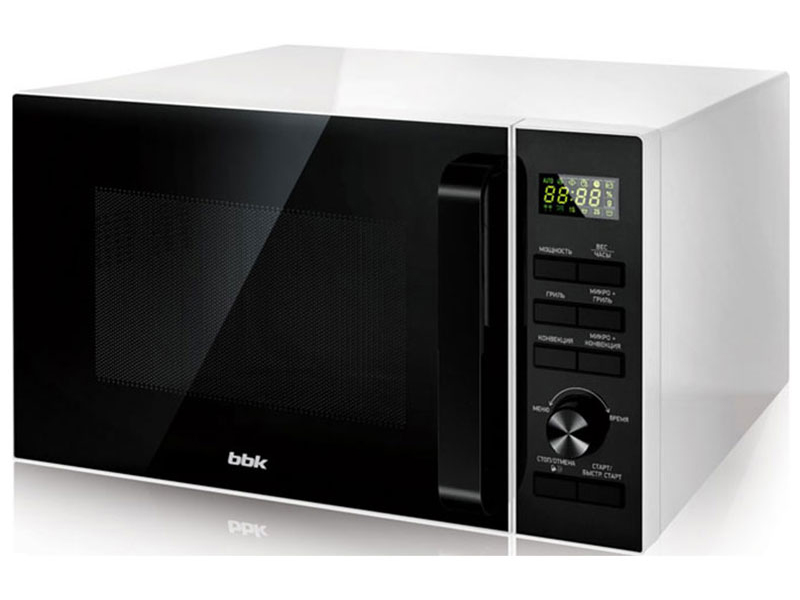 Микроволновая печь - СВЧ BBK 25MWC-992T/WB белый/черный