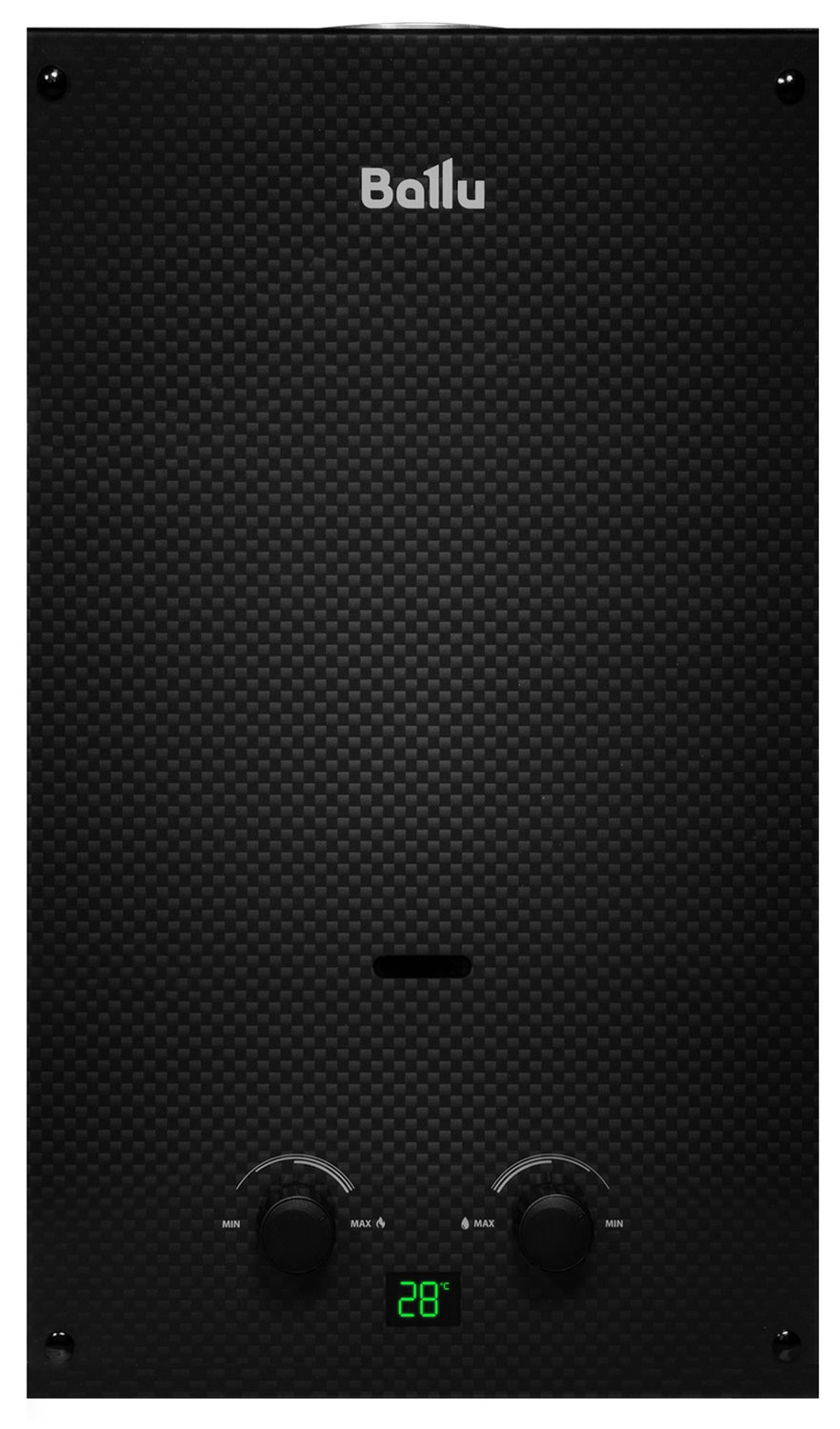 Газовый водонагреватель Ballu GWH 10 Fiery Glass Carbon — фото 2