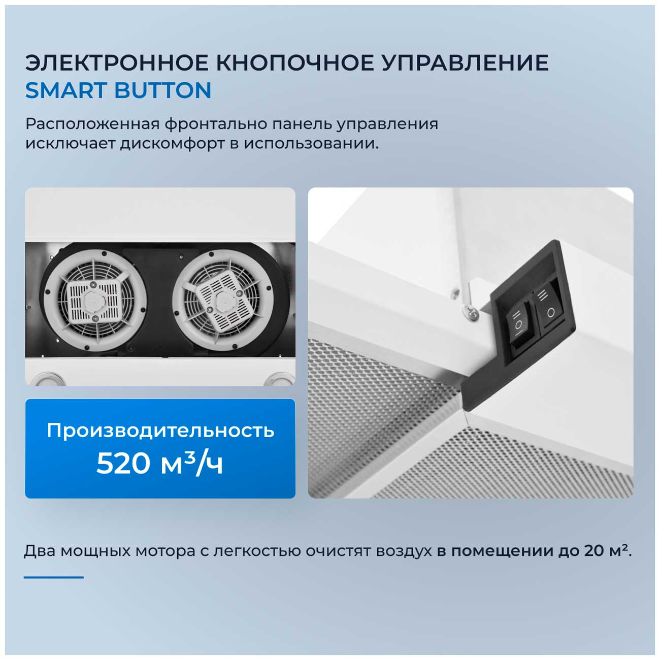 Вытяжка Zugel ZHT651GW белая — фото 3