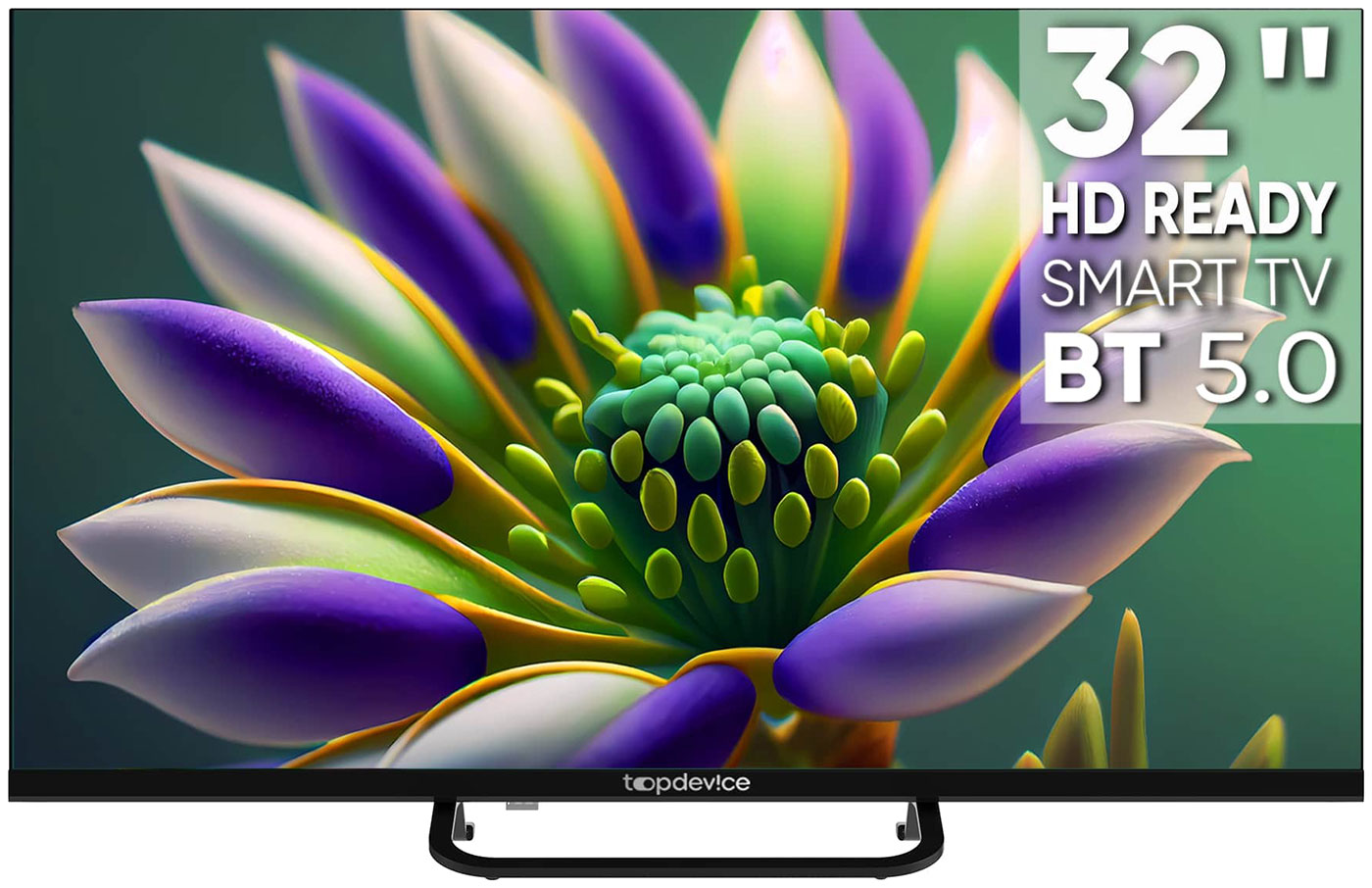 Телевизор Topdevice TV 32 FRAMELESS NEO CS04 (TDTV32CS04H_BK) черный