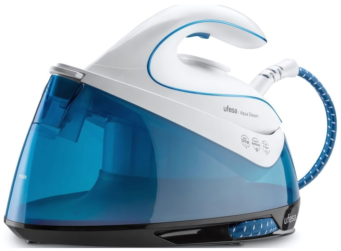 Парогенератор Ufesa AQUA STEAM, белый/синий (80205362)