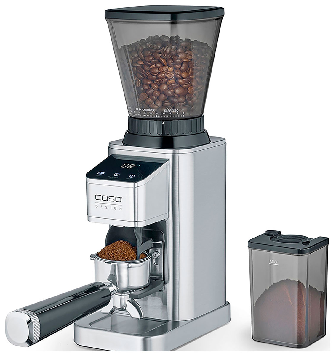 Кофемолка Caso BaristaChef Inox — фото 2