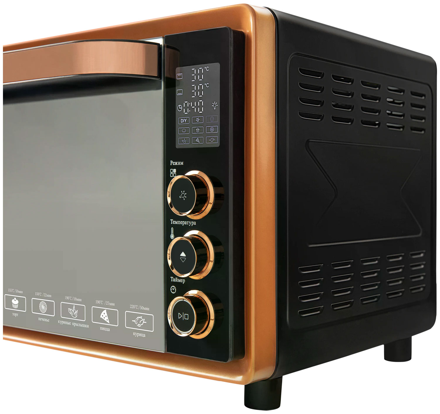 Электропечь Hiberg PR 400 Gold moon — фото 3