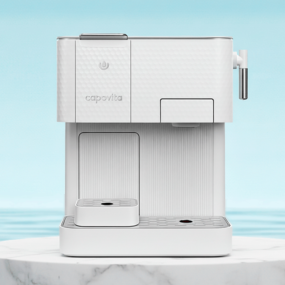 Кофемашина капсульная Capovita Phantom Pro White (301032)