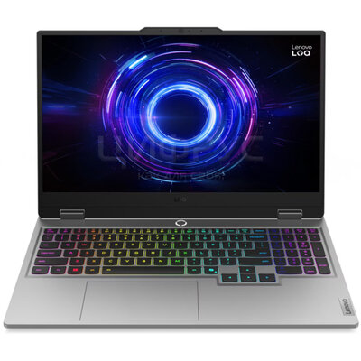 Ноутбук Lenovo LOQ 15IRX10/15.6" Full HD 1920x1080/Intel Core i7 14700HX/16 Gb/1 Tb SSD/nVidia GeForce RTX 5060 8GB/Windows 11 Home/серый/2.4 кг