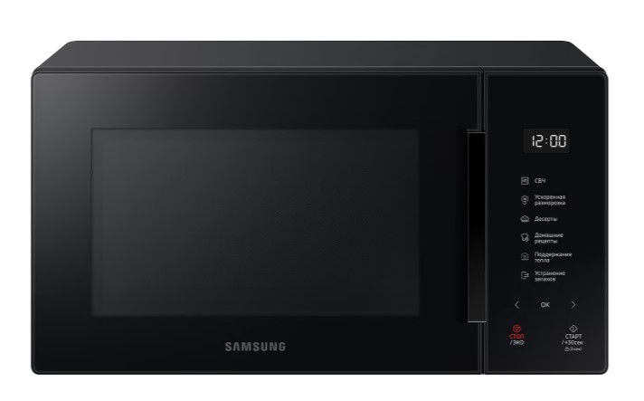 Микроволновая печь 23L SOLO MS23T5018AK/BW чёрный SAMSUNG
