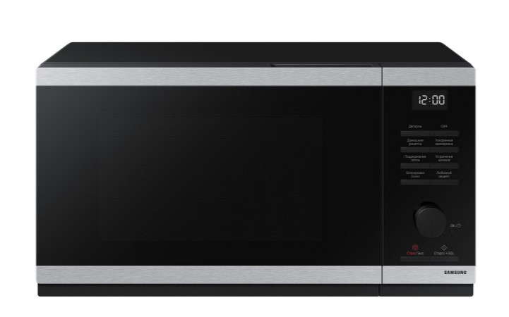 Микроволновая печь 23L SOLO MS23DG4504ATBW нержавеющая сталь/чёрный SAMSUNG