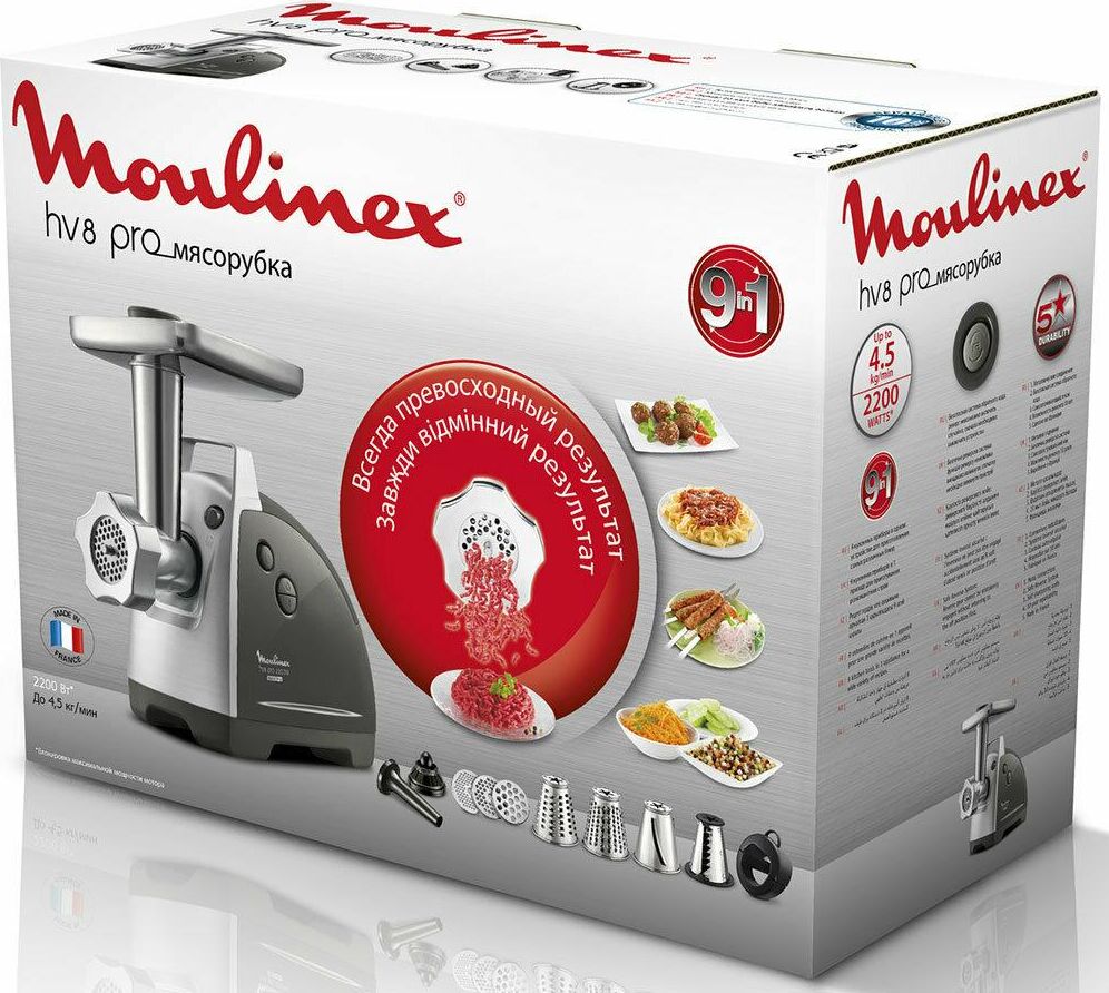 Мясорубка MOULINEX ME 688832 — фото 19