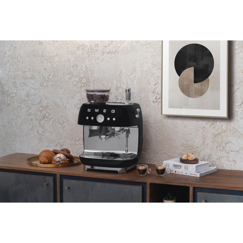 Ручная кофемашина для эспрессо Smeg Кофемашина EGF03BLEU — фото 15