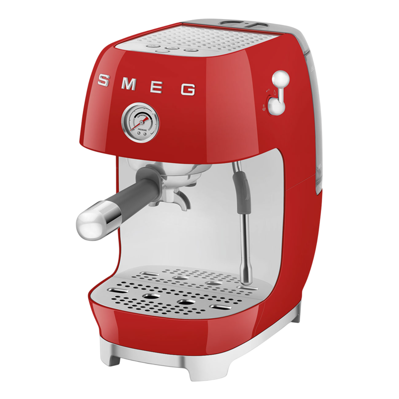 Рожковая эспрессо кофемашина SMEG ECF03RDEU