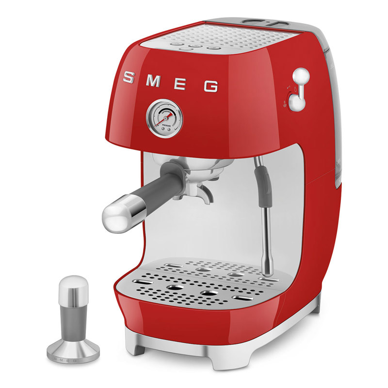 Рожковая эспрессо кофемашина SMEG ECF03RDEU — фото 5