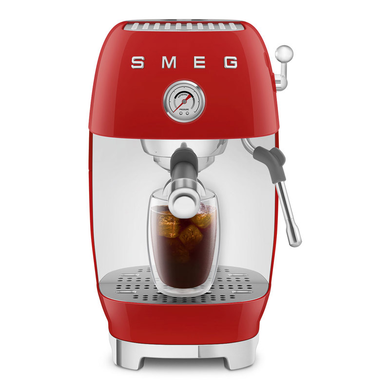 Рожковая эспрессо кофемашина SMEG ECF03RDEU — фото 9
