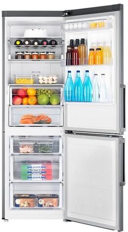 Холодильник Samsung RB33J3515S9/EF 2-хкамерн. серебристый инвертер