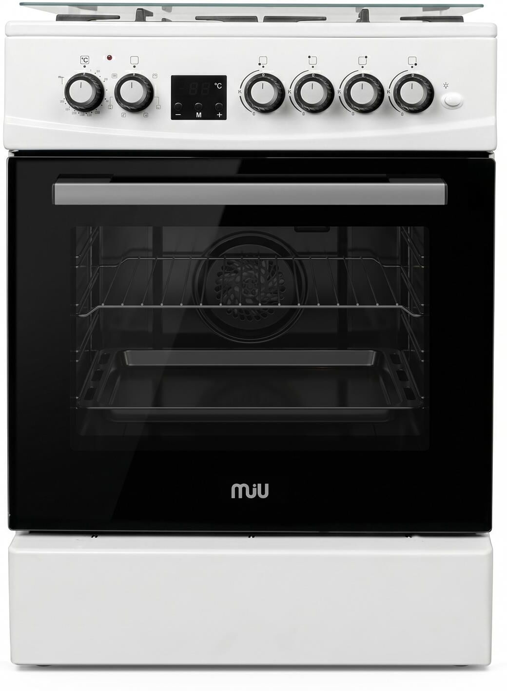 Газоэлектрическая плита MIU Harisma 516 Ld белая