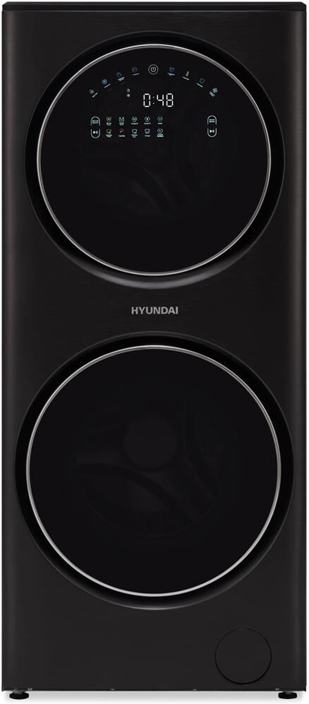 Стиральная машина Hyundai Gemini WMD9423 кл.:A+++ фронт. макс.:15кг (с сушкой) темно-серебристый инв