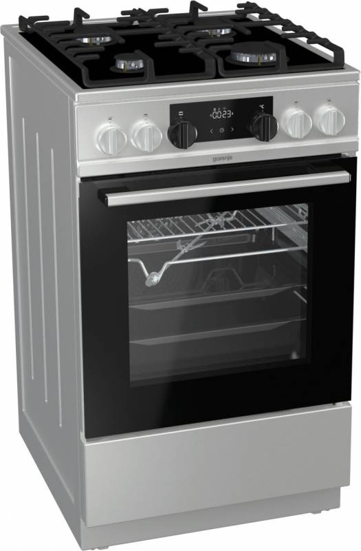 Плита Комбинированная Gorenje KC5355XV нержавеющая сталь реш.чугун