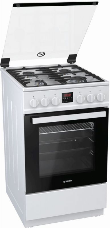 Плита Газовая Gorenje GI5322WF-B белый реш.чугун — фото 3