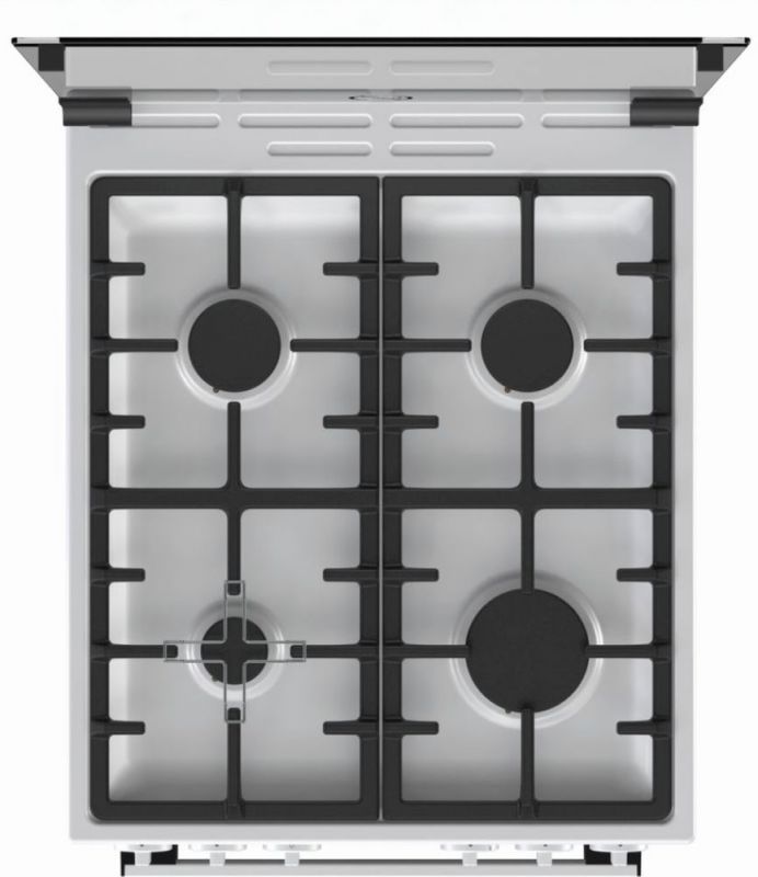 Плита Газовая Gorenje GI5322WF-B белый реш.чугун — фото 4