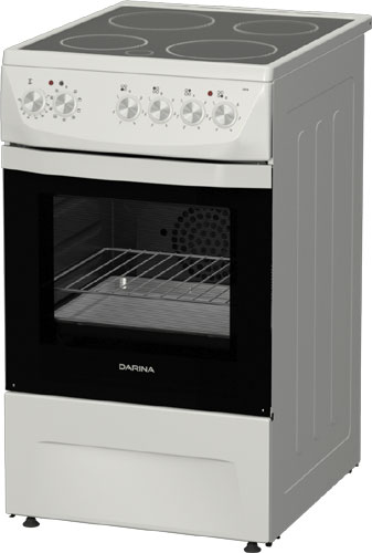 Плита Электрическая Darina 1D5 EC 241 614 W белый стеклокерамика — фото 3