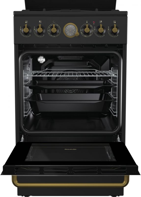 Плита Комбинированная Gorenje K52CLB антрацит реш.чугун — фото 3