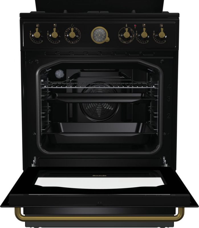 Плита Комбинированная Gorenje K62CLB антрацит реш.чугун — фото 4