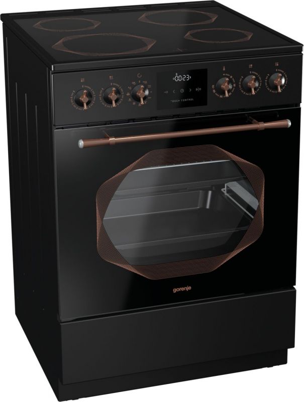 Плита Электрическая Gorenje EC63INB черный стеклокерамика — фото 2