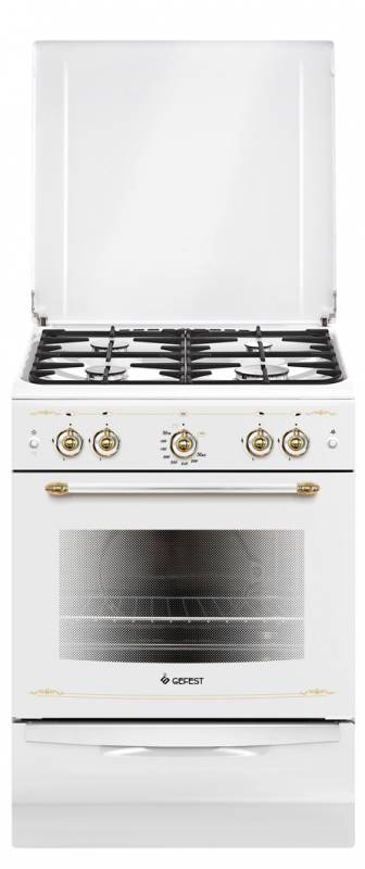 Плита Газовая Gefest ПГ 6100-02 0085 белый