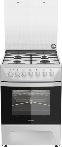 Плита Комбинированная Darina 1D КM 141 308 W белый