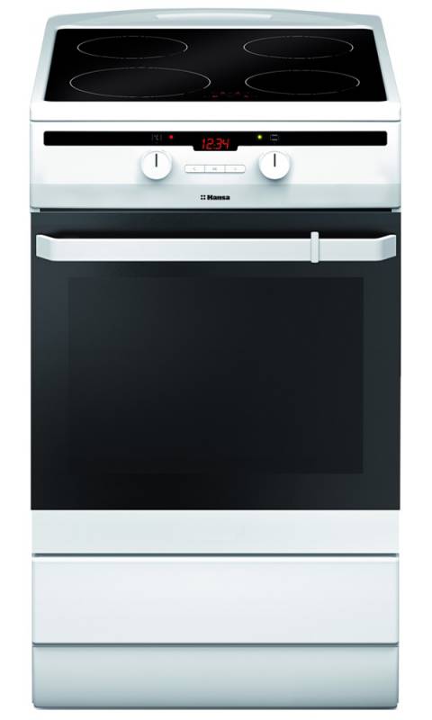 Плита Электрическая Hansa FCIW53800 белый